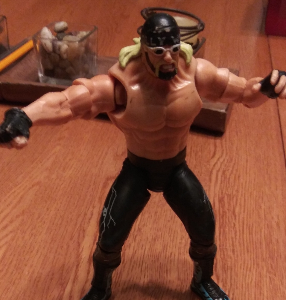 Hulk Hogan and the rock action figures